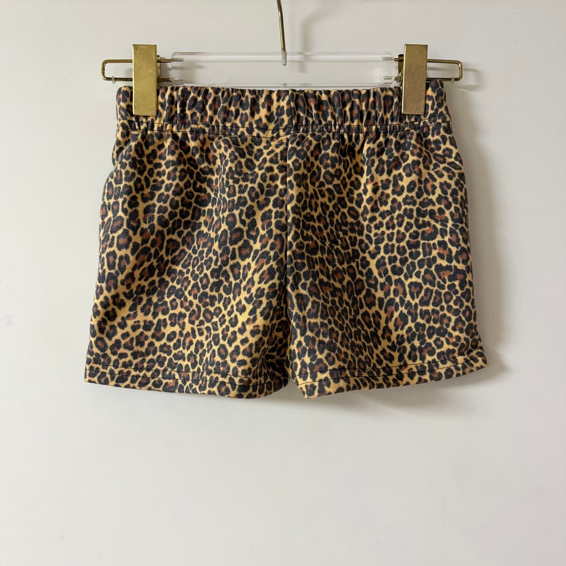 새상품 여자 호피 숏 반바지 상품이미지3