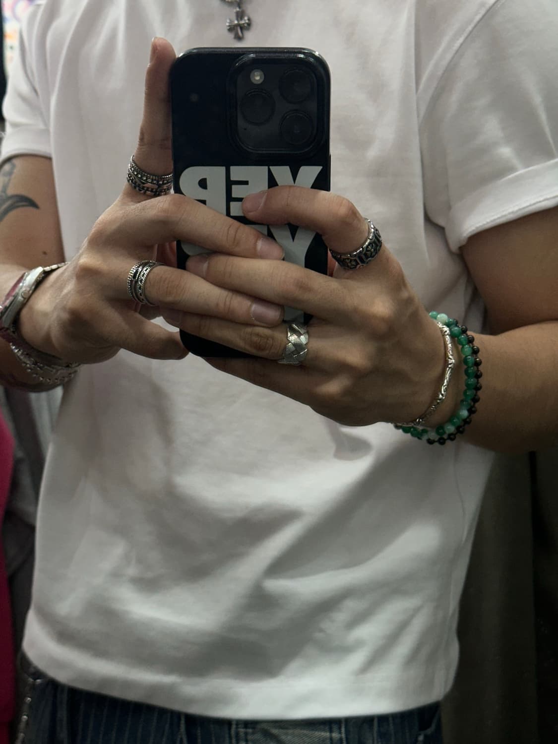 BOLD ch - 볼드 크로스 반지 상품이미지5