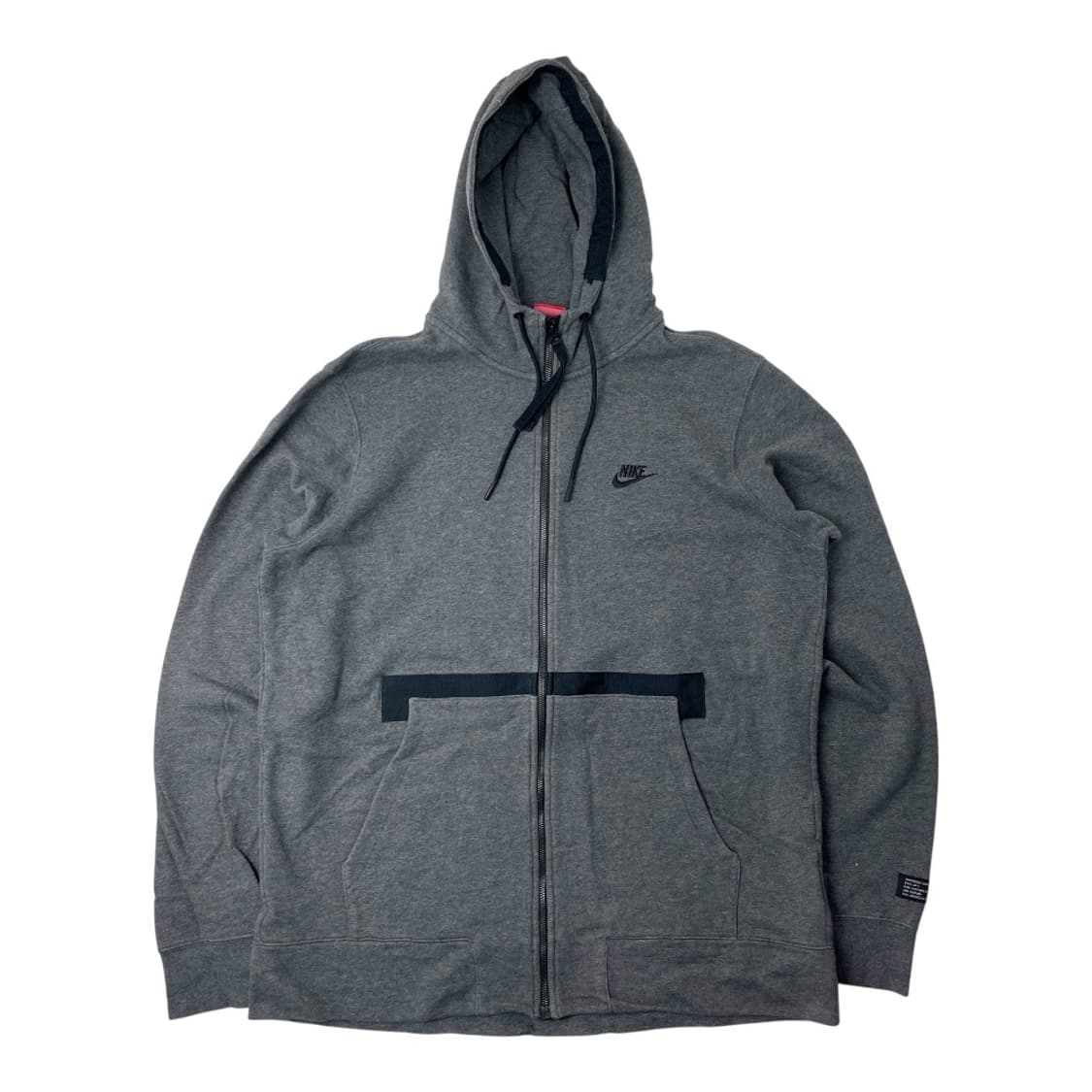 나이키 그레이 후드 집업 XL 상품이미지1