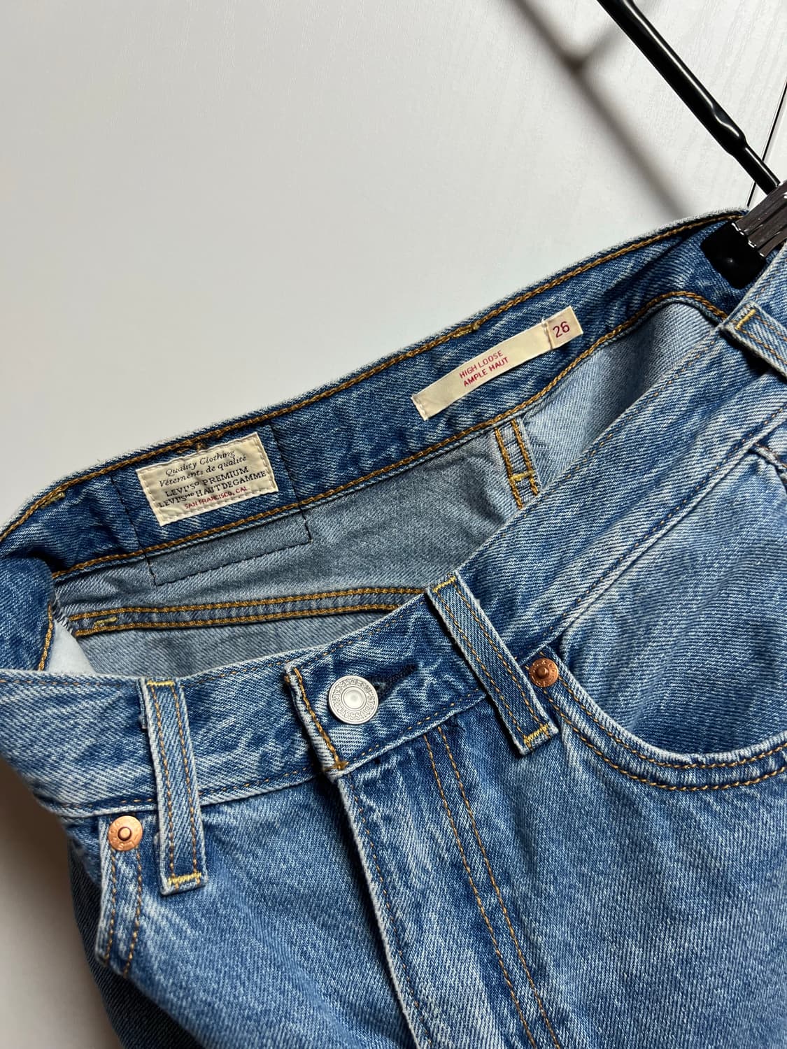 리바이스 버뮤다 데님 쇼츠 팬츠 반바지 상품이미지7