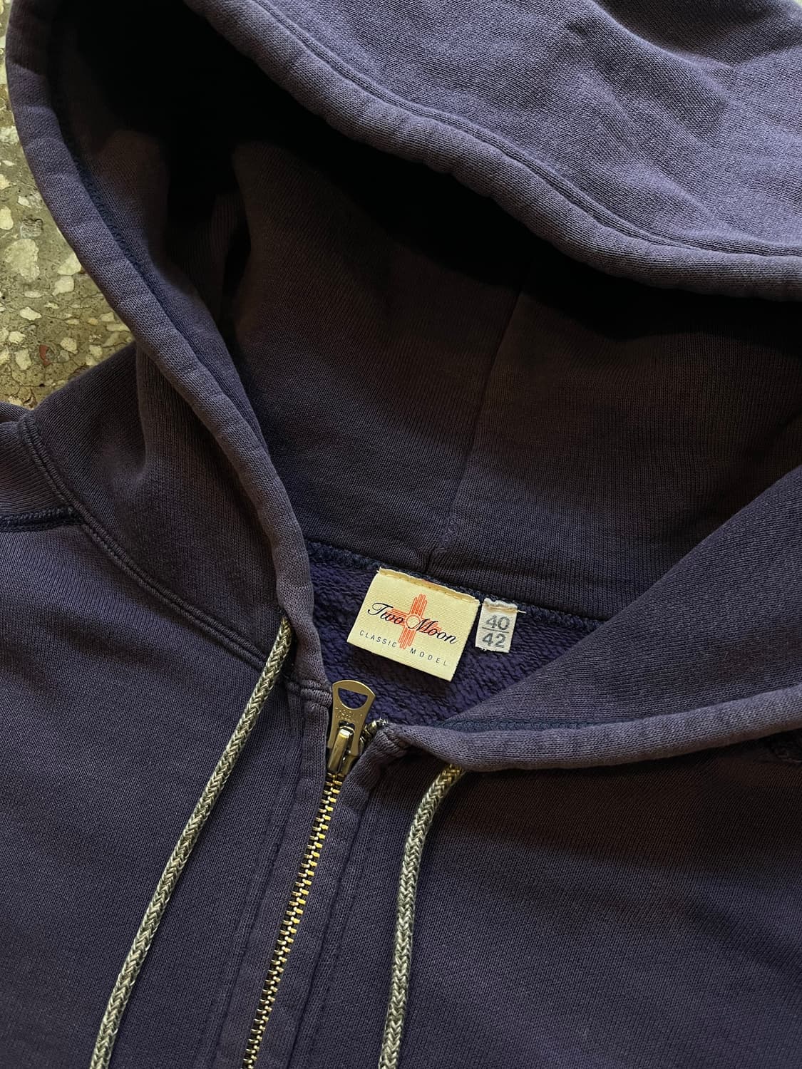 투문 twomoon 튜블러 루프휠 래글런 2way 스웻후드집업 상품이미지7