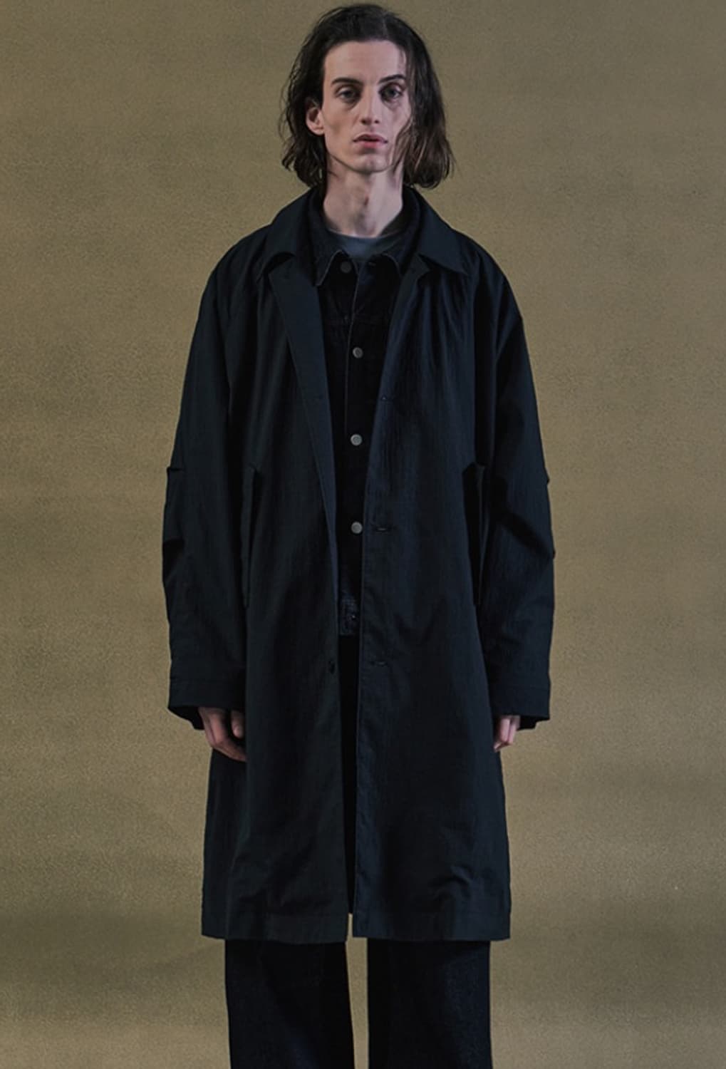 (택O) 로드 존 그레이 발마칸 코트 (seersucker) 상품이미지2