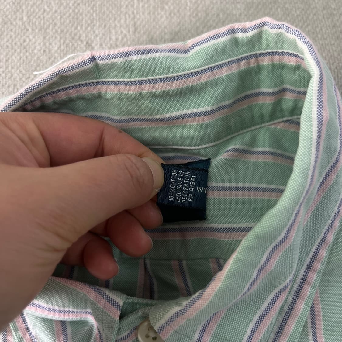 105 폴로랄프로렌 빈티지 스트라이프 셔츠 상품이미지5