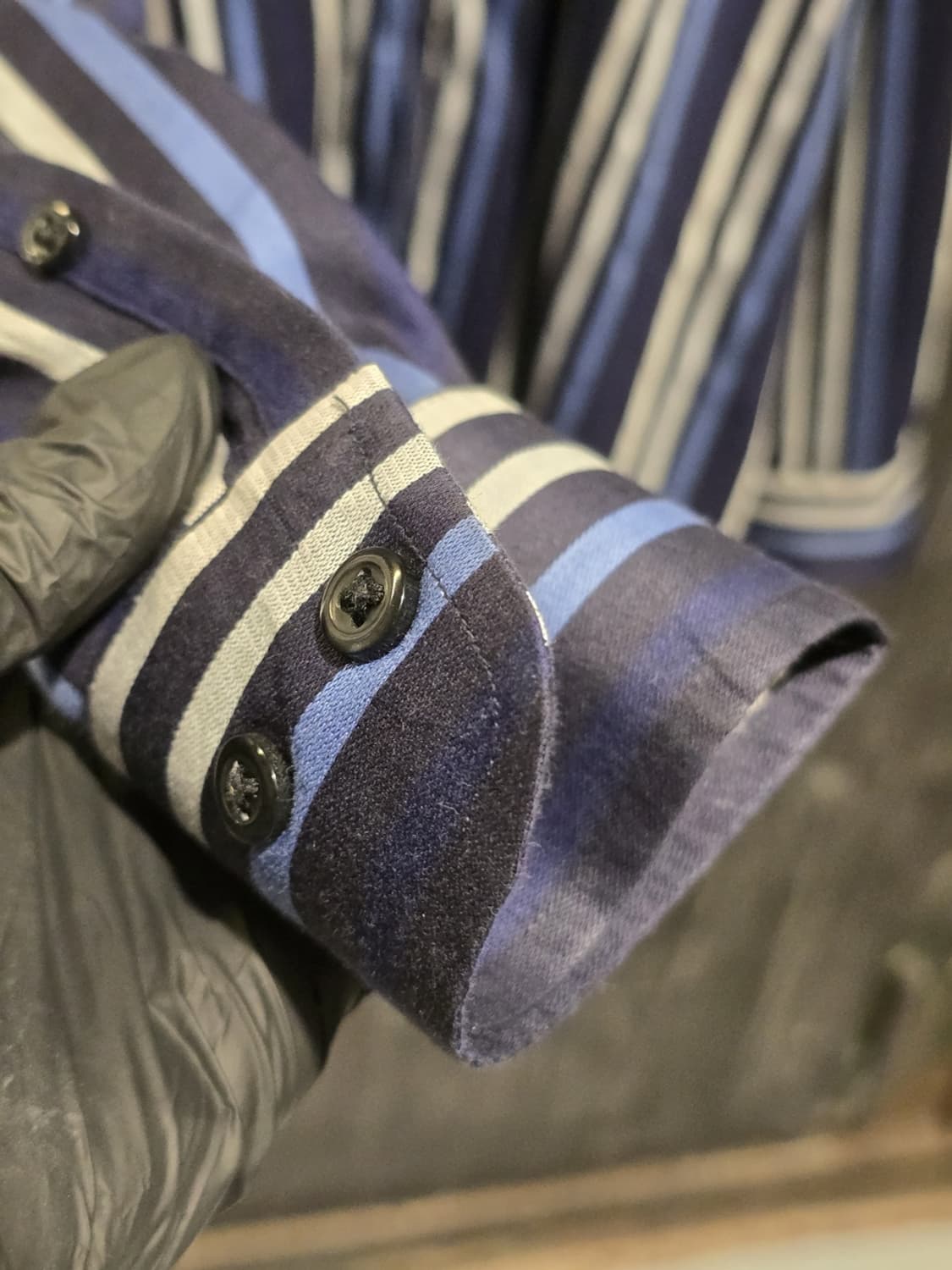 George Stripe Button-down Shirt 상품이미지2