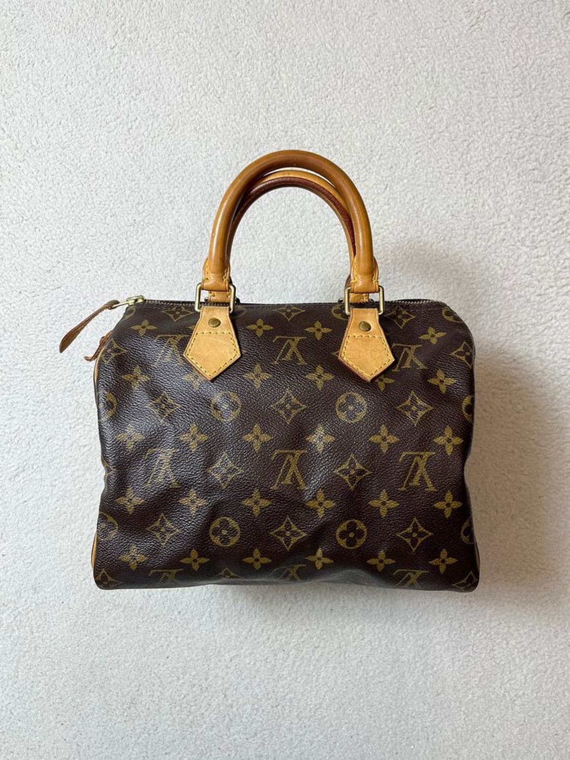 루이비통 Louis Vuitton 모노그램 스피디 25 핸드백 Q1301 상품이미지1