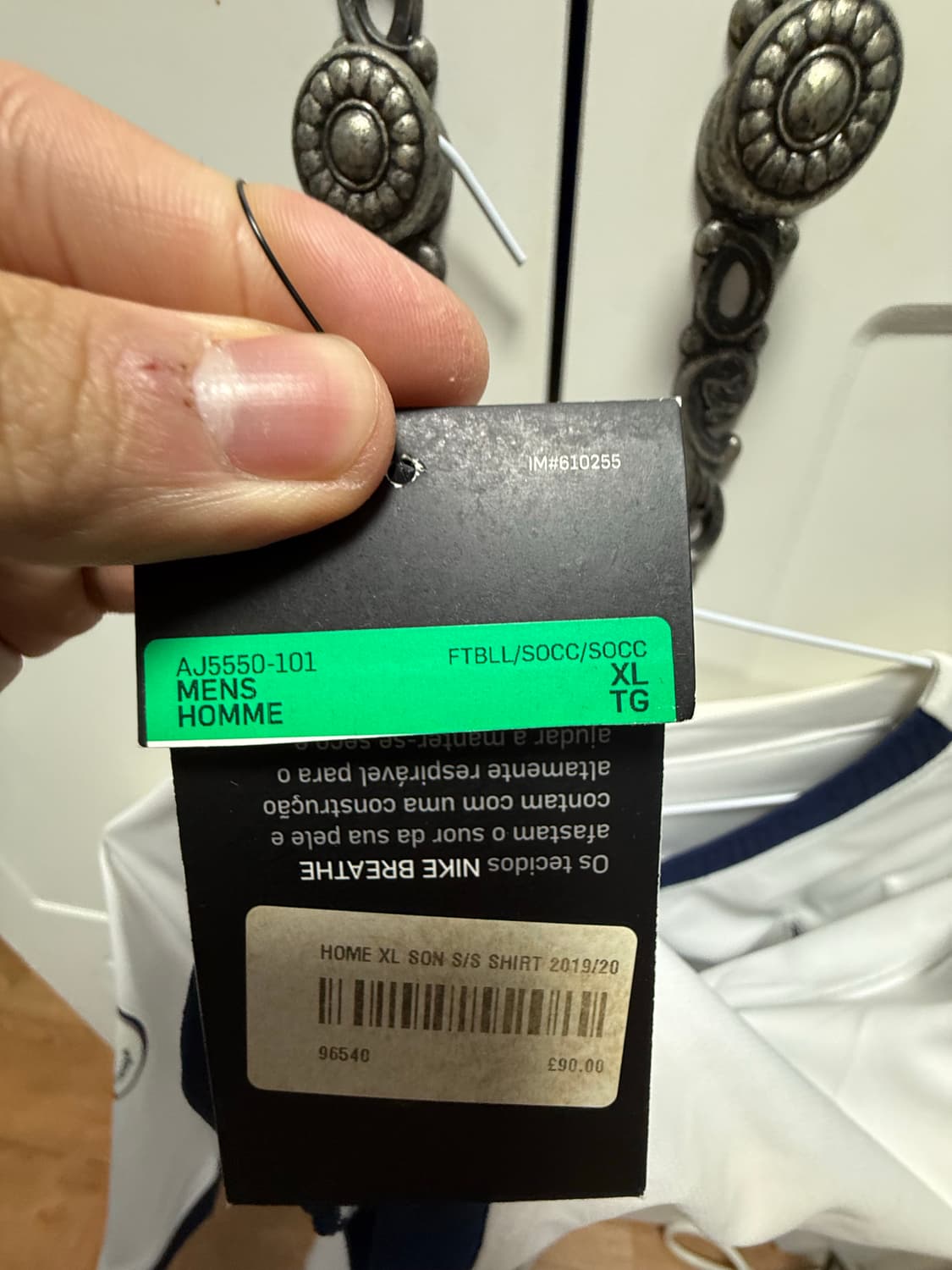 19-20 토트넘 손흥민 유니폼 상품이미지5