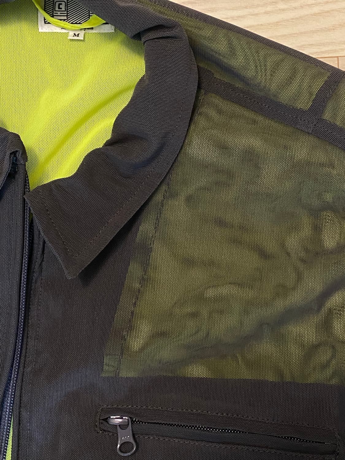 (100-105)카브엠트 lined powernet zip jacket 상품이미지2