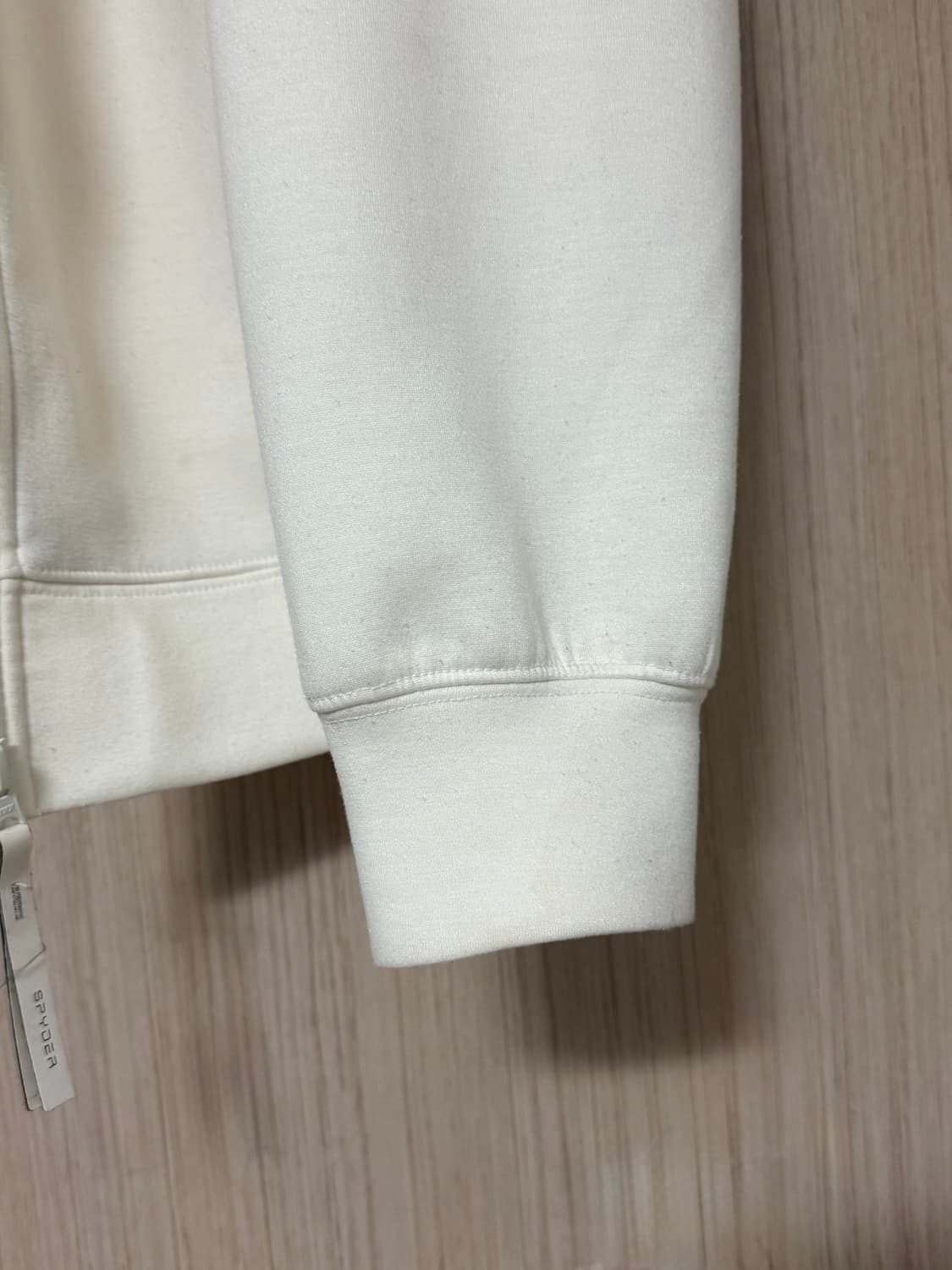 스파이더 후드집업 아이보리 S 상품이미지5