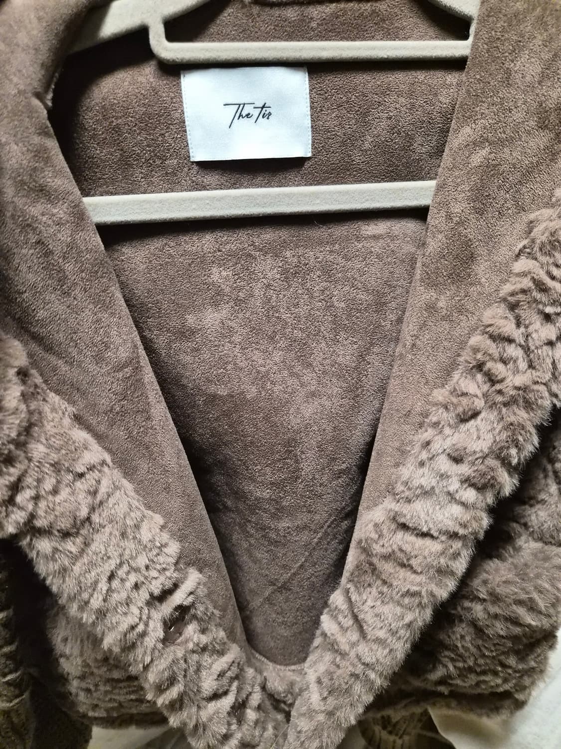 더티스 니트 퍼 무스탕 상품이미지2