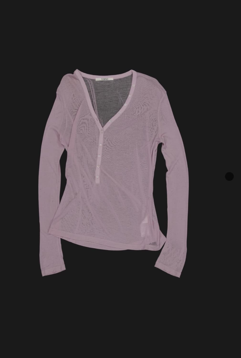 베르소 HENLEY V-NECK TOP  상품이미지1