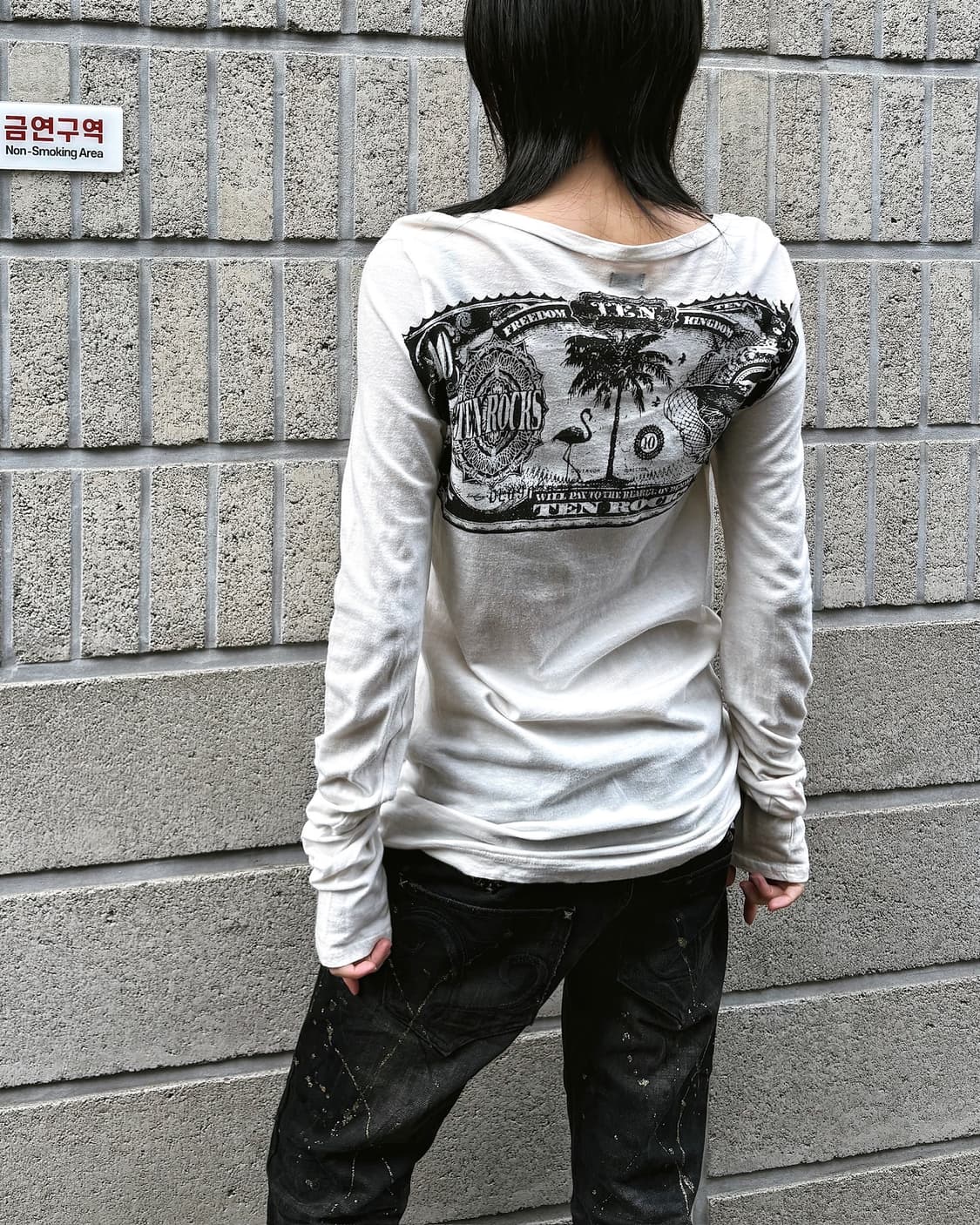 LGB 그런지 아트워크 롱 슬리브 상품이미지2