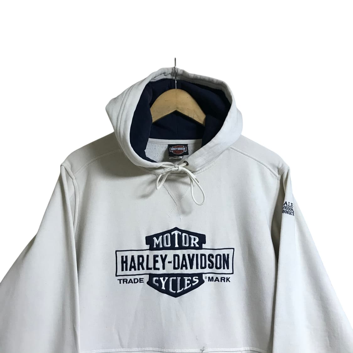 할리데이비슨 시그니처로고 오버핏 후드티 상품이미지1