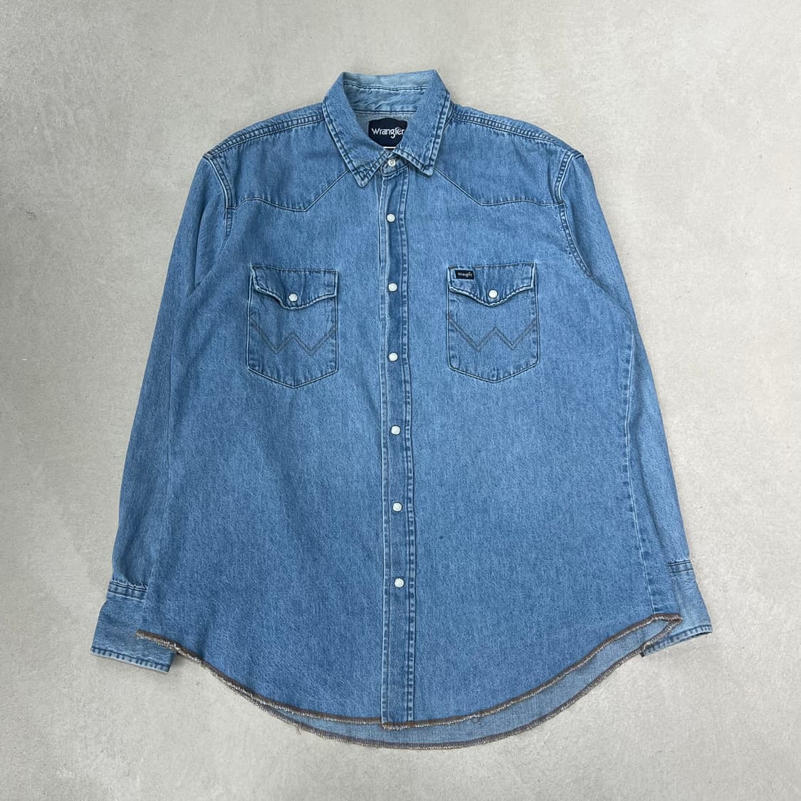 랭글러 워크 데님셔츠 s08973 상품이미지1