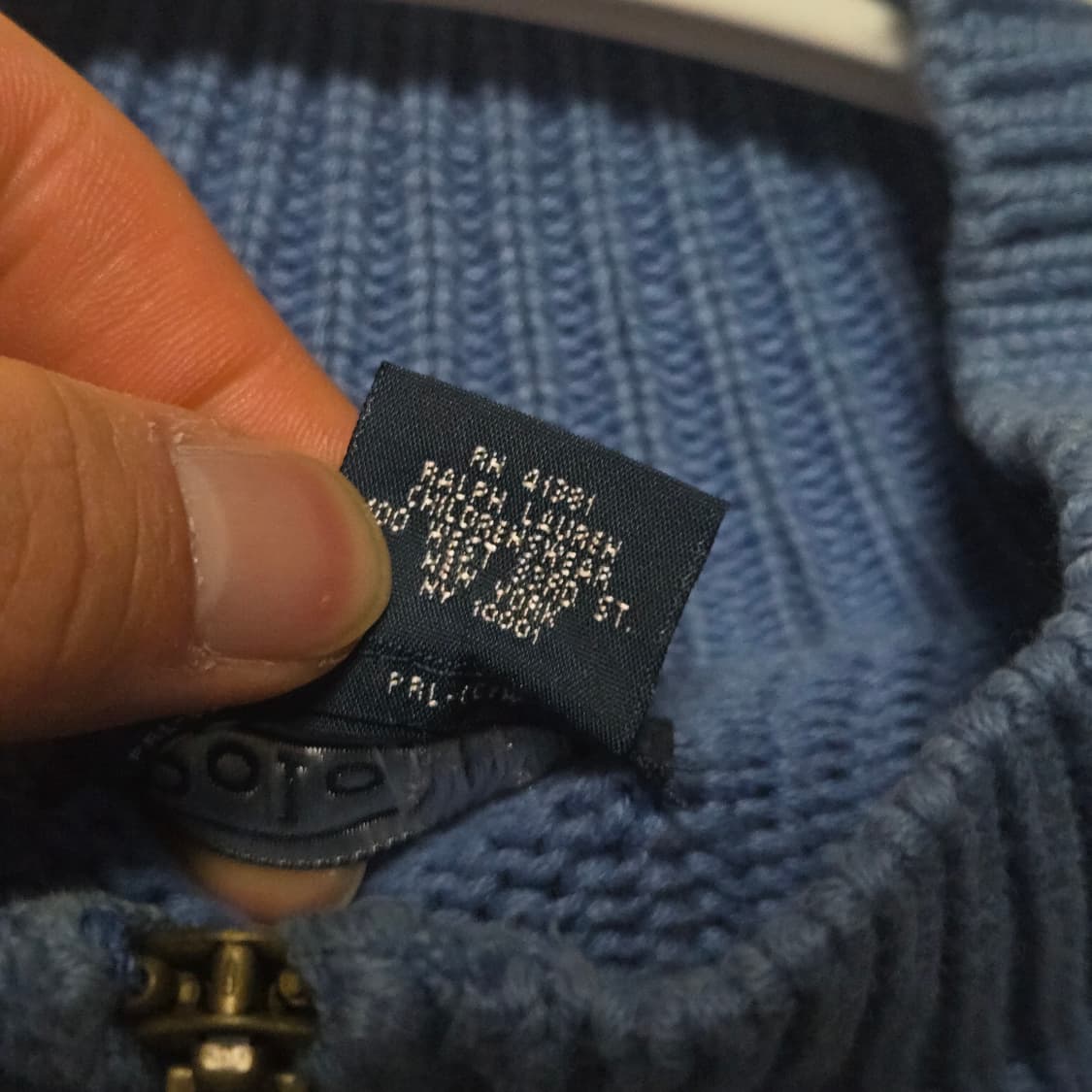 폴로랄프로렌 쿼터집업 니트/ 여성 니트/ 여자 니트  상품이미지4