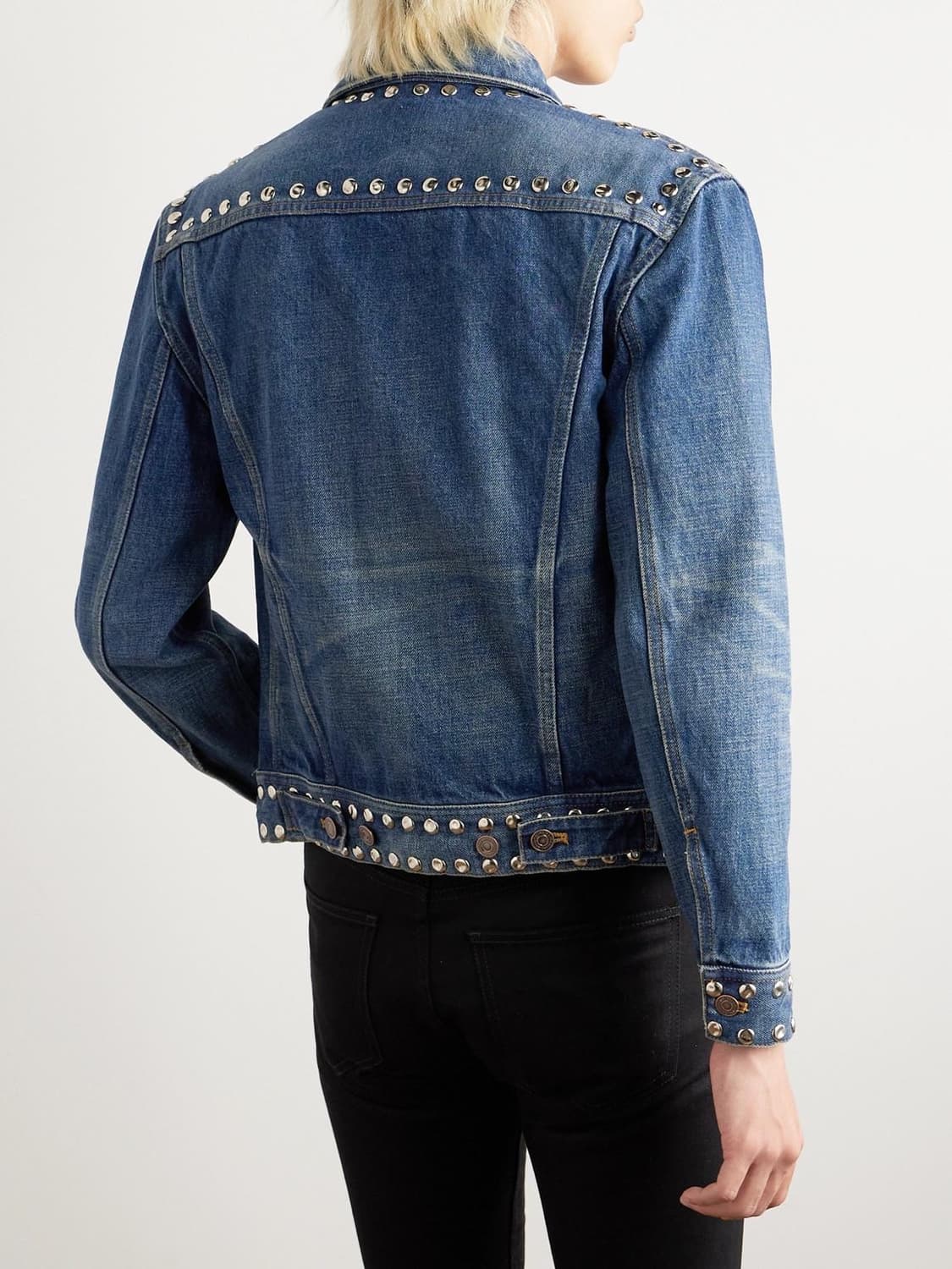 [BTS 뷔님 착용] 셀린느 24ss 스터드 데님 자켓 상품이미지3