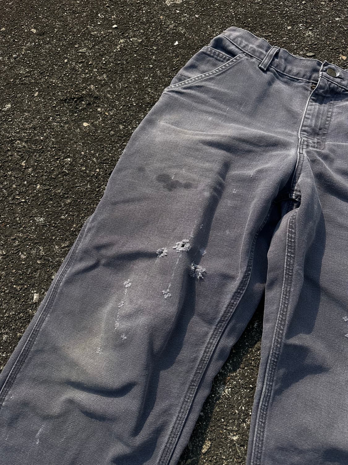 Carhartt Distressed 칼하트 싱글니 카펜터 팬츠 32x30 상품이미지3