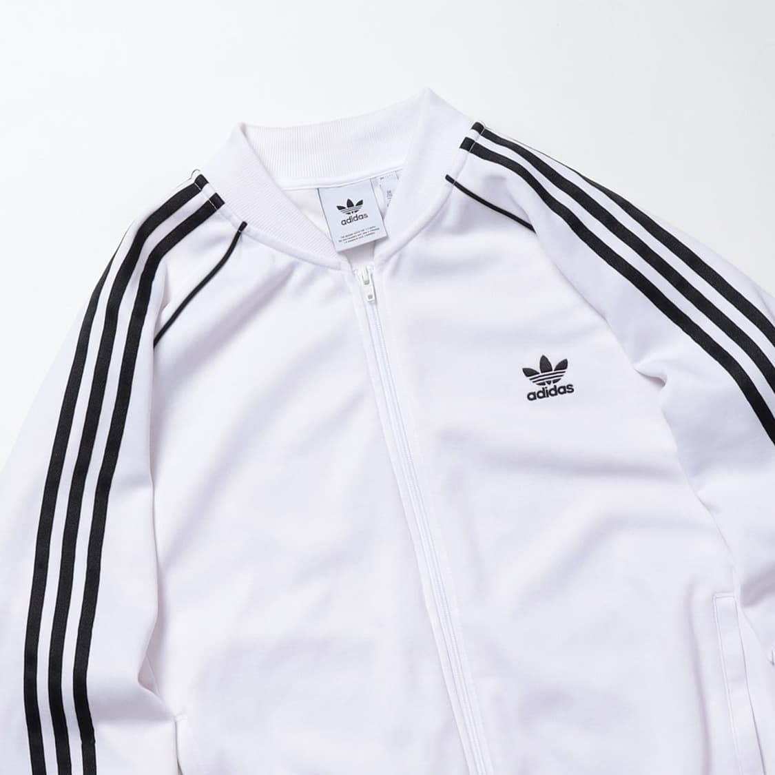 Adidas 화이트 트랙 집업 상품이미지5