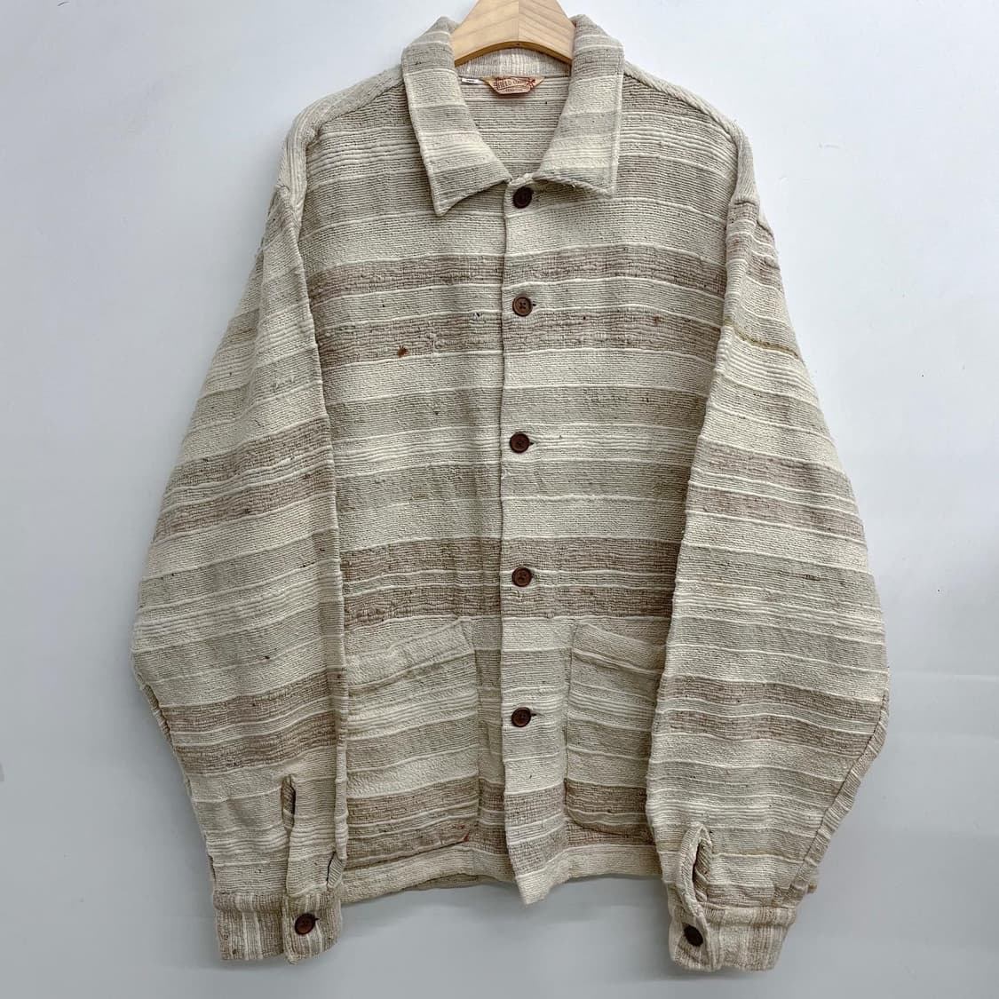 필드 컨트리 제팬 아이보리 버튼 자켓 상품이미지2