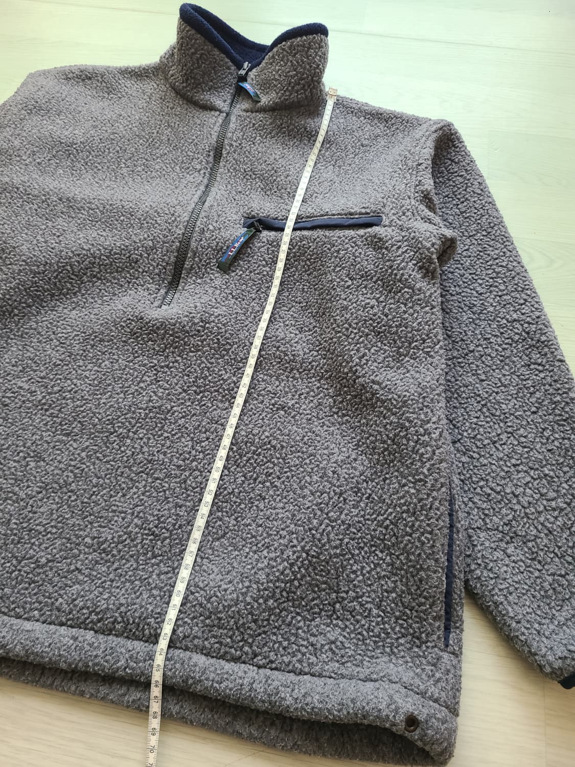 엘엘빈 딥파일 플리스 풀오버 자켓 판매 상품이미지4