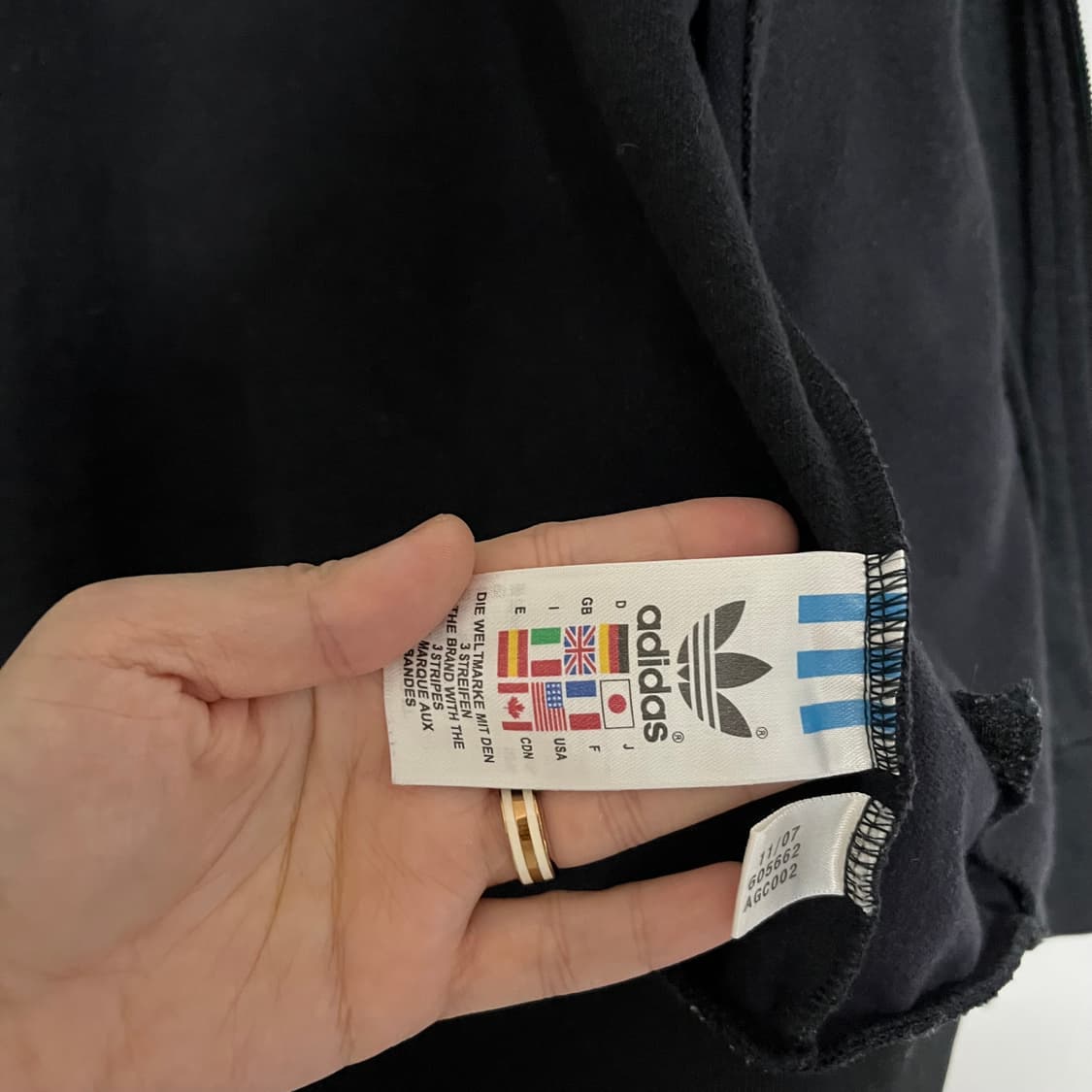아디다스 83-C 블랙 트랙탑 90 상품이미지5