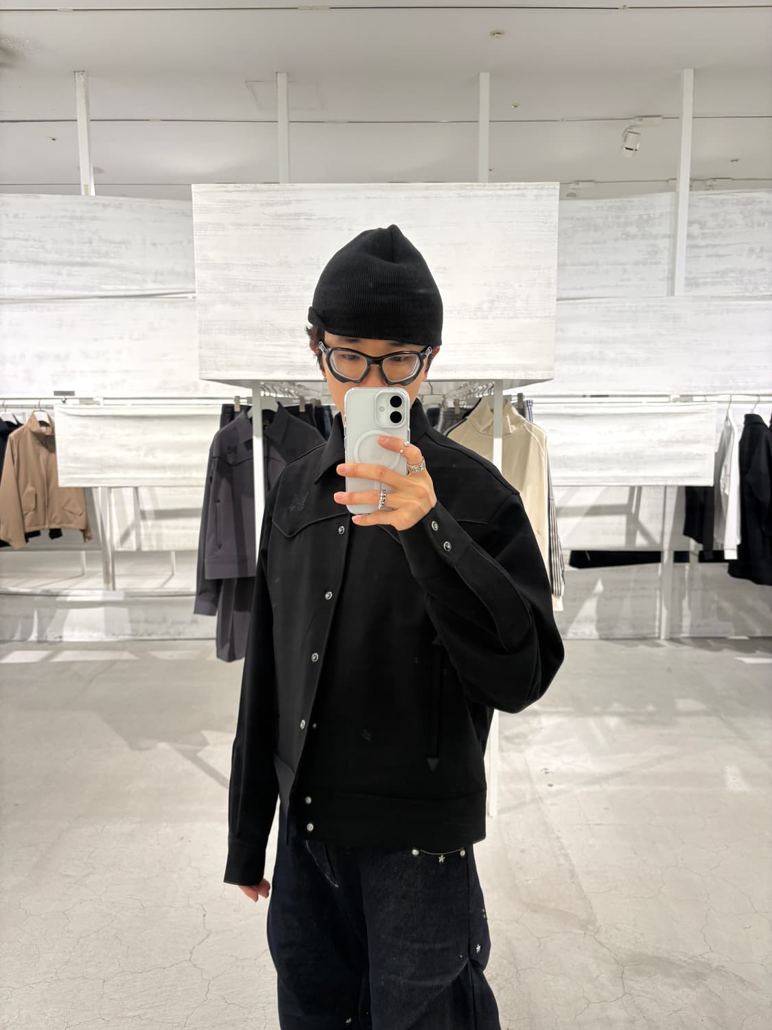 X STUDIOUS piping cowboy jacket 카우보이 자켓 상품이미지2