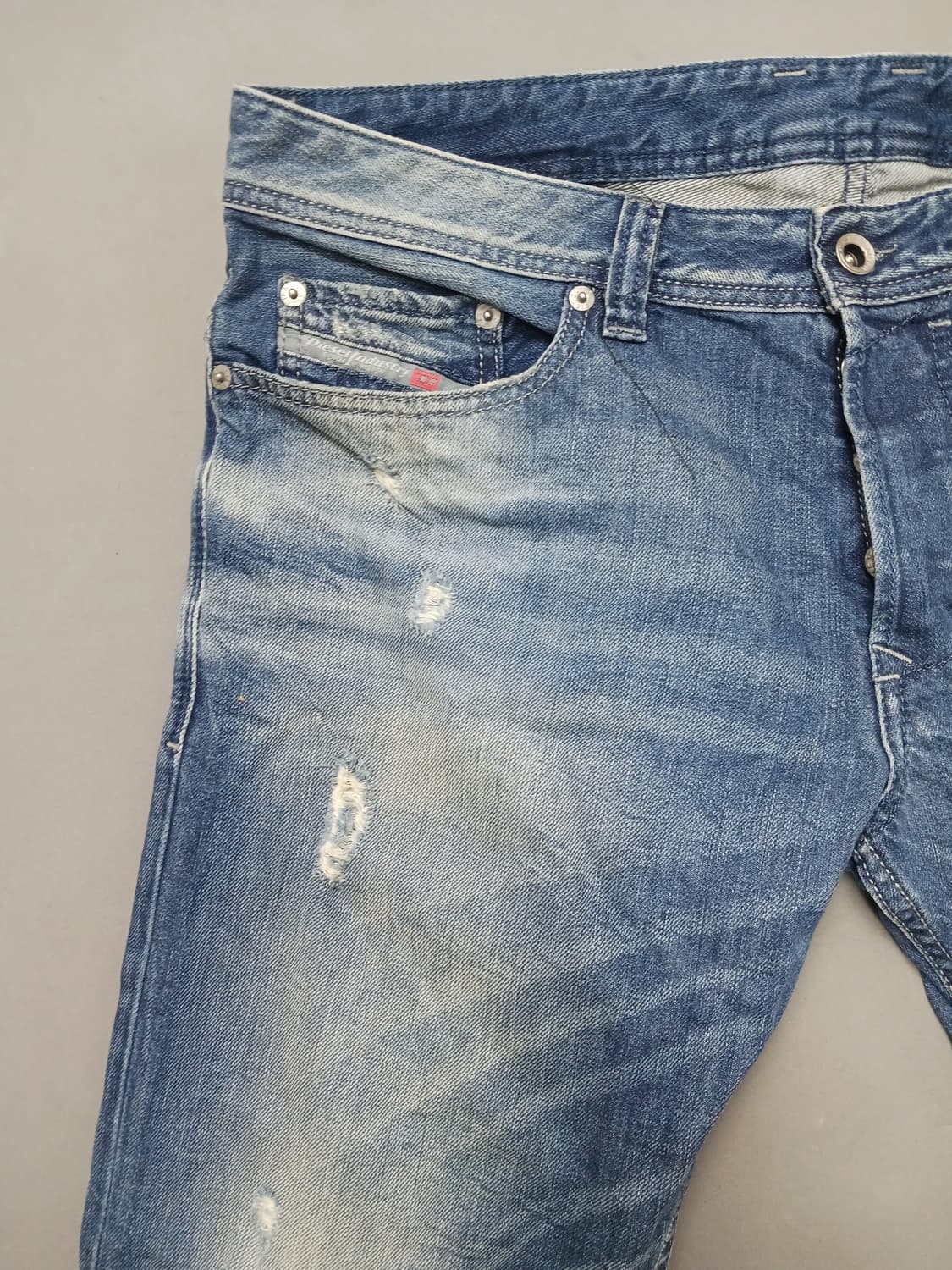 [34] 디젤 사파도 0857M 레귤러 슬림 스트레이트진 청바지 상품이미지2