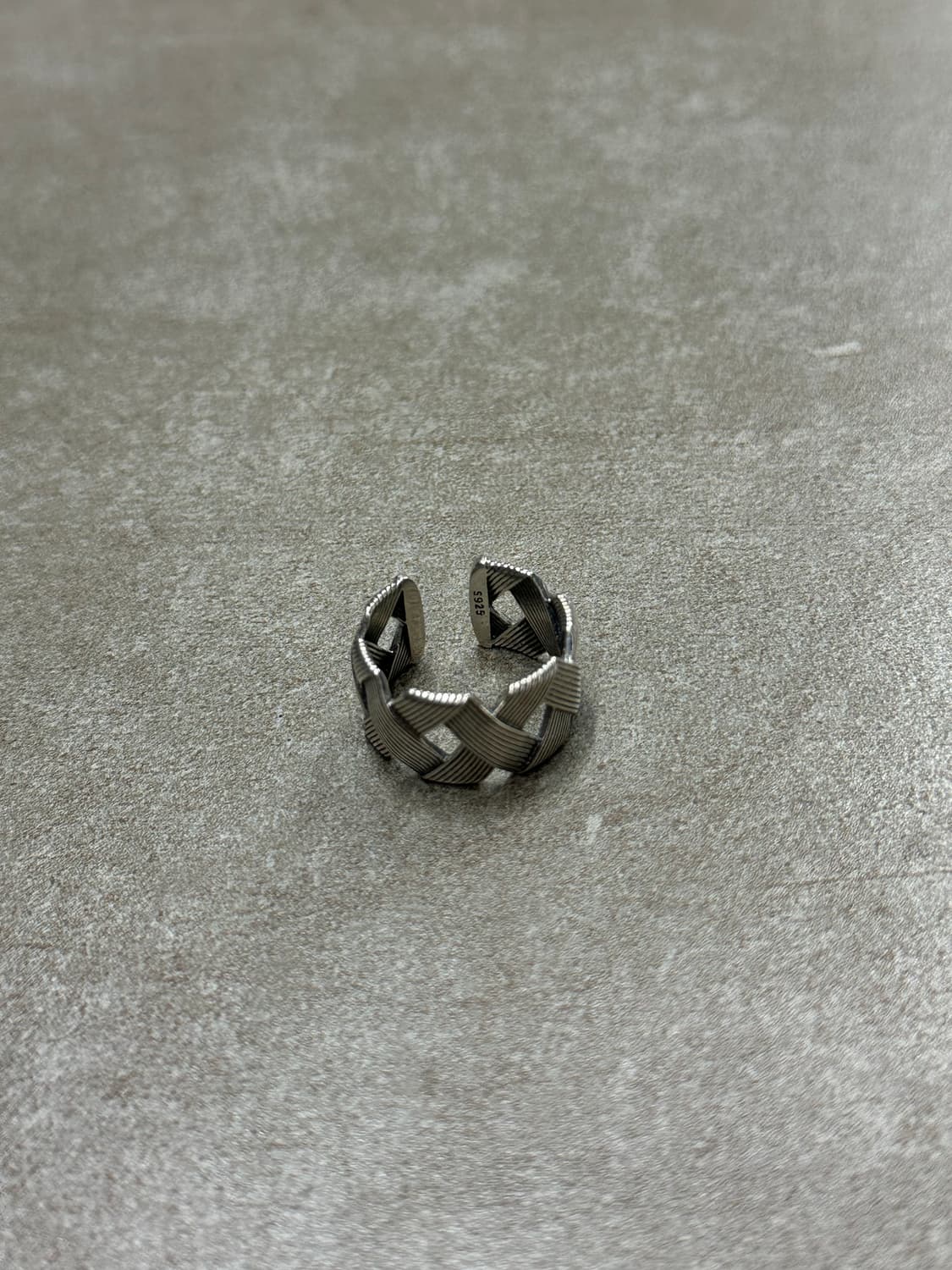S925 Folded Ring - 폴디드 반지 상품이미지2
