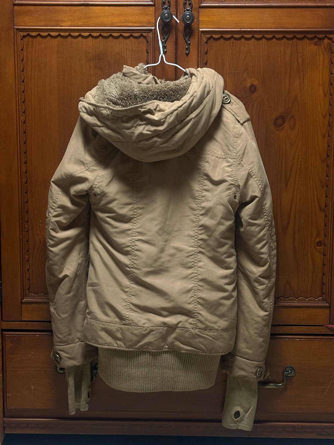 Sly 밀리터리 베이지 자켓 y2k 상품이미지2