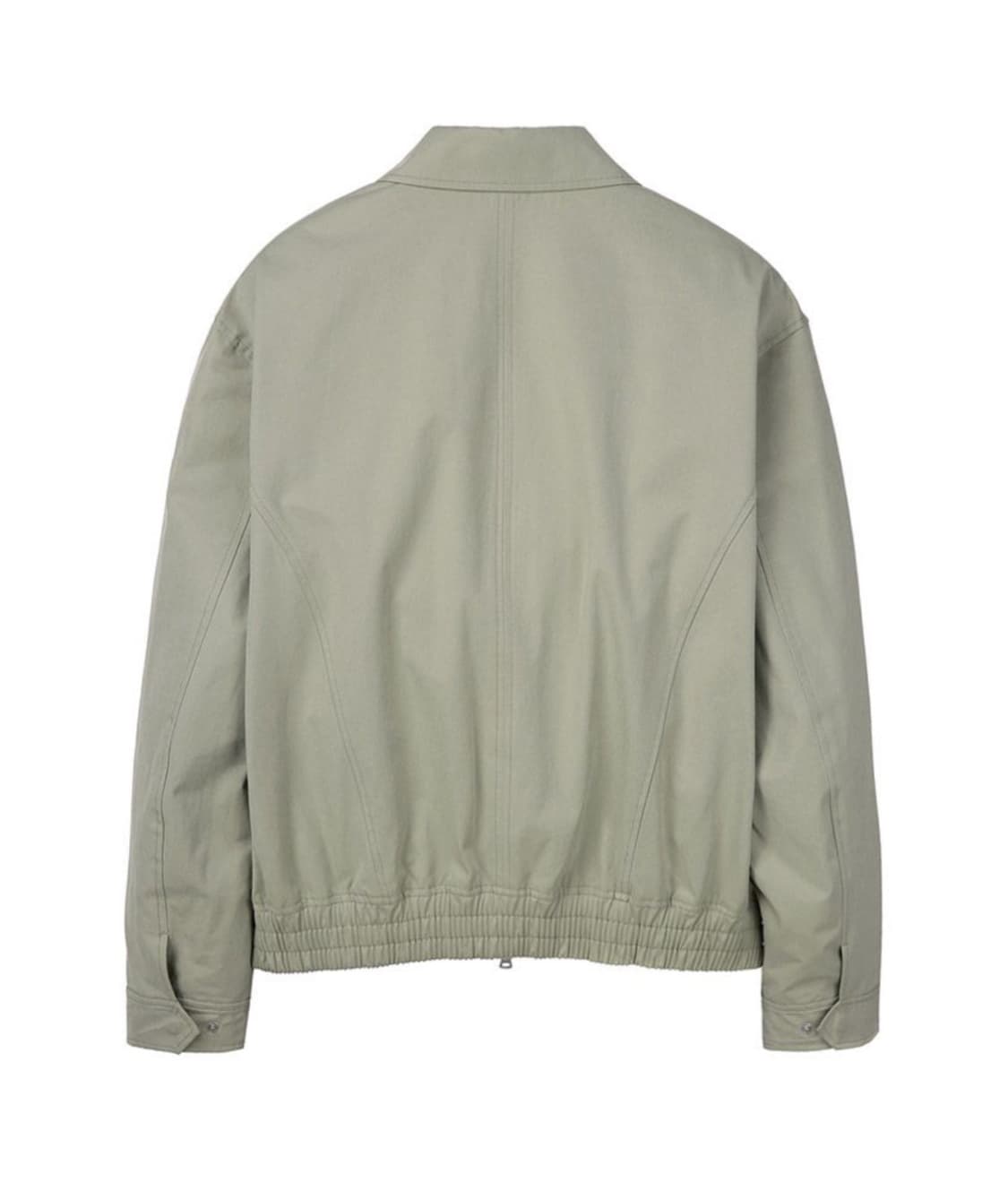 새상품(XL)일꼬르소 베이지 코튼 카라 블루종 점퍼 상품이미지2