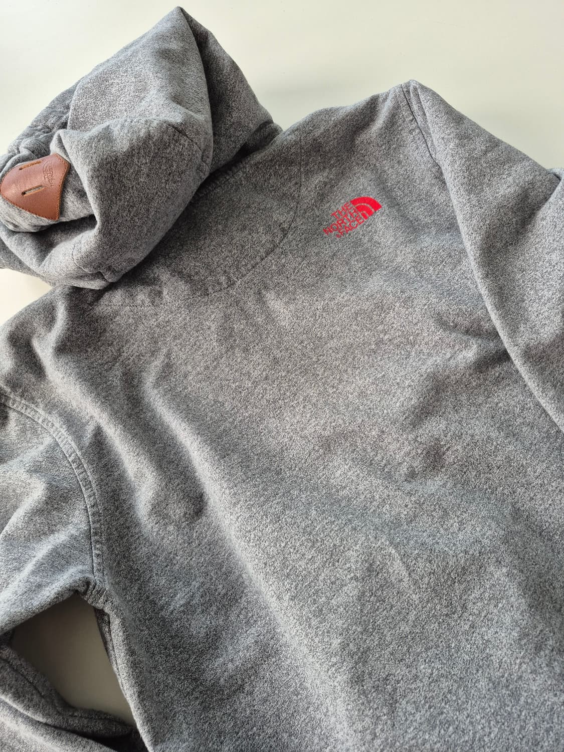 노스페이스 레드로고 후드맨투맨(TS 상품이미지4