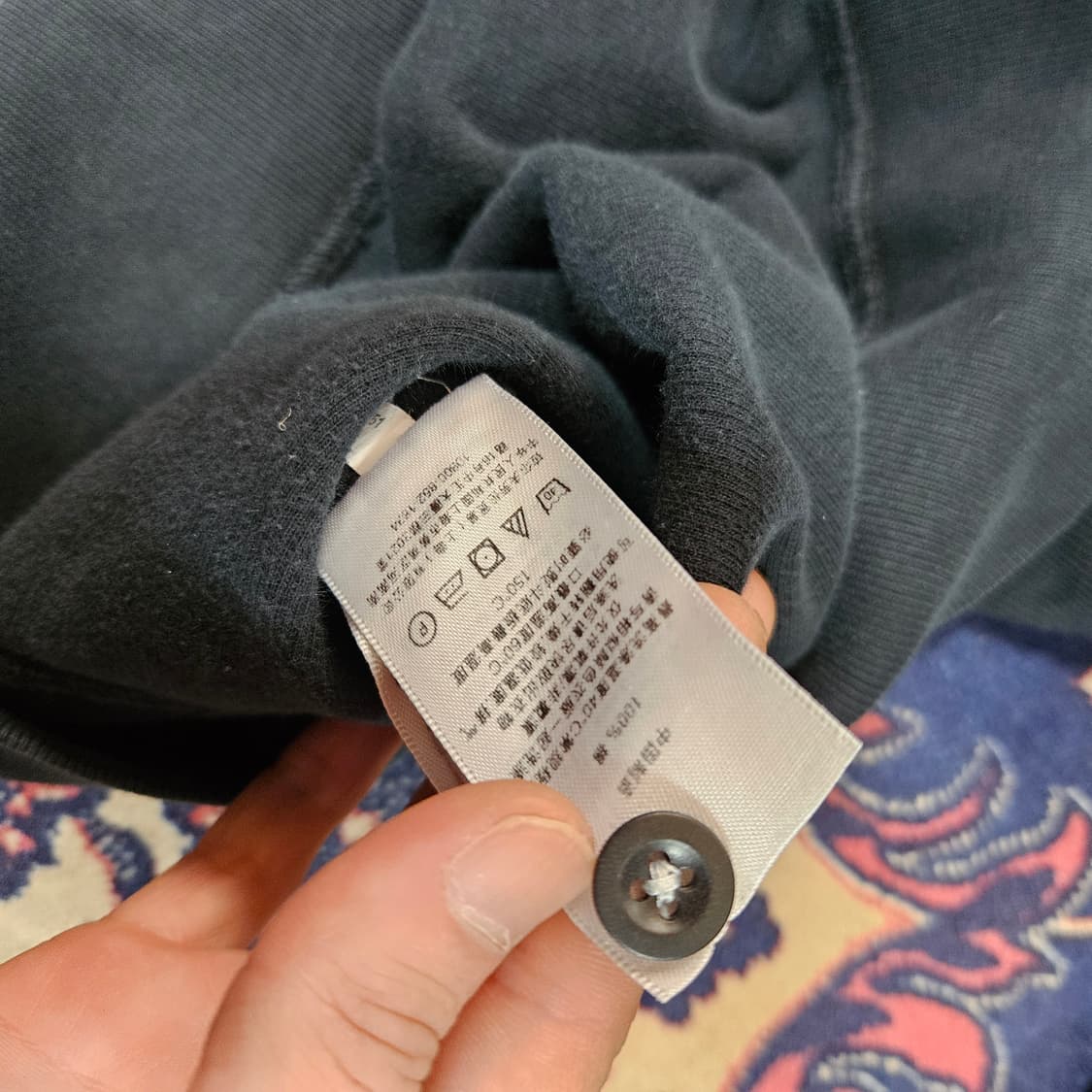 폴로랄프로렌 빈티지 코튼 숄카라넥 니트 M size 상품이미지9