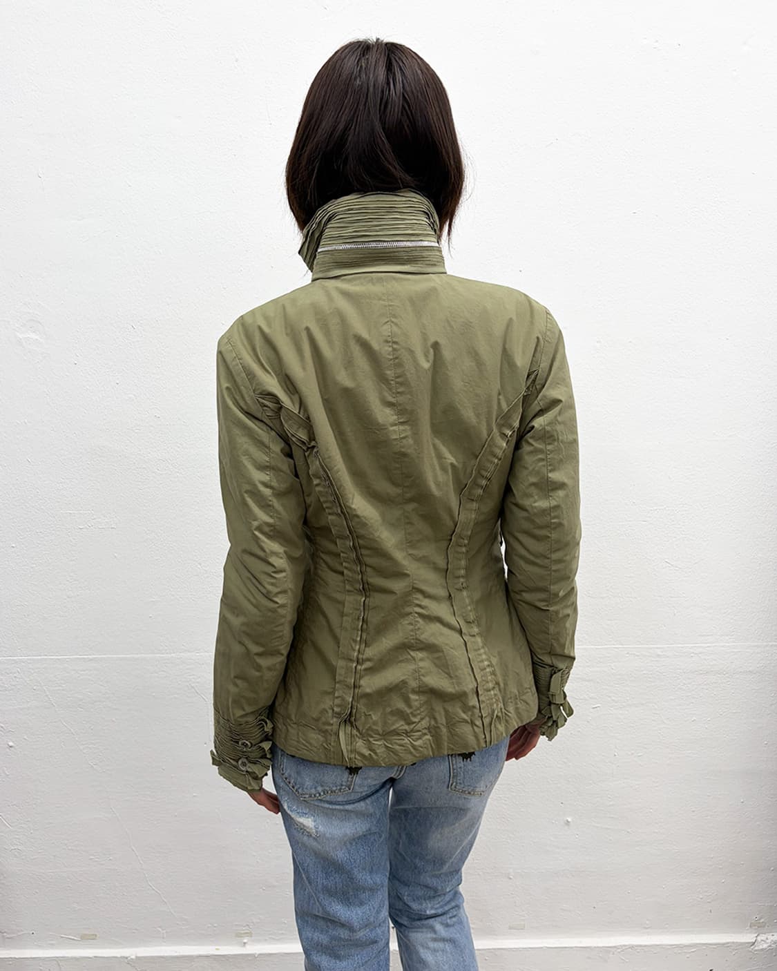 에르마노 설비노 하이넥 밀리터리 푸퍼 상품이미지2