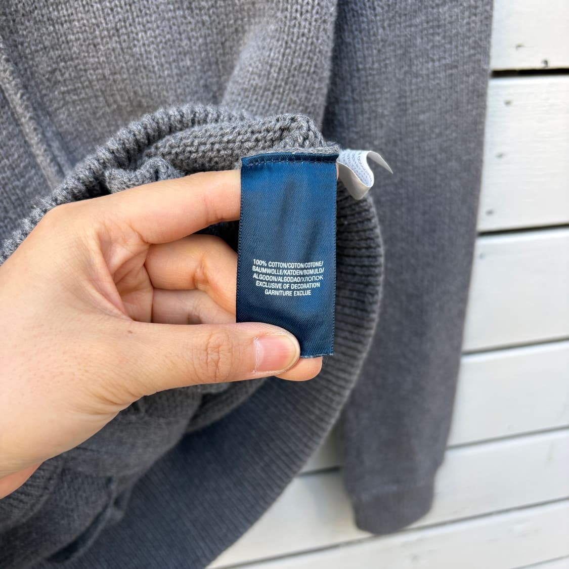 Polo 폴로 빅포니 니트 집업 상품이미지8