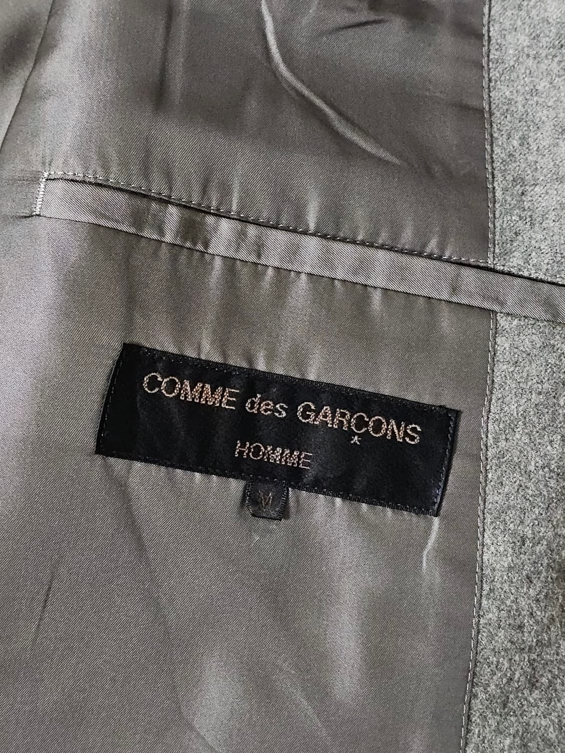 AD1996 다나카 옴므 울 3버튼 블레이저 상품이미지5