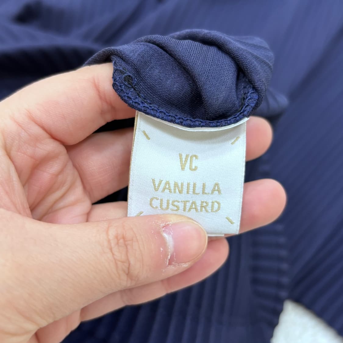 실측확인 바닐라커스터드 플리츠 세트 0408E2 상품이미지2