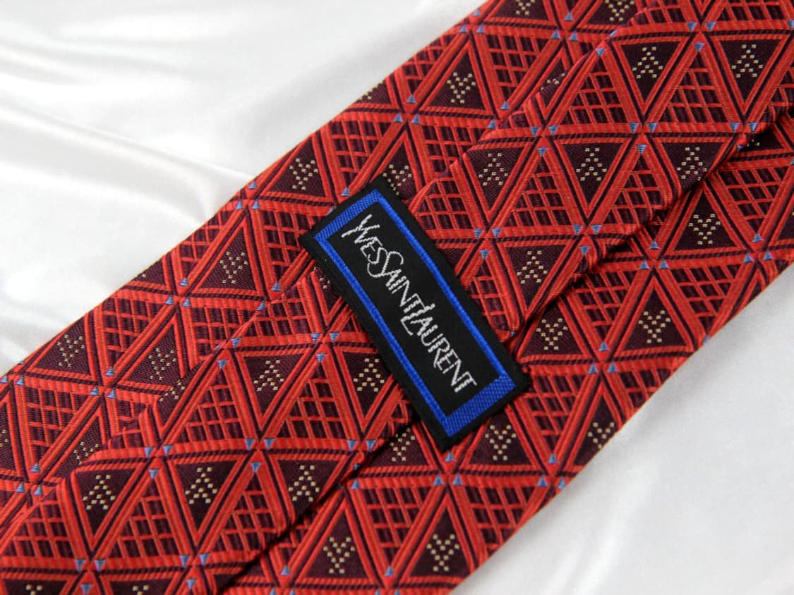 입생로랑 9.8cm A+등급 이태리 클래식 남자 명품 넥타이 상품이미지3