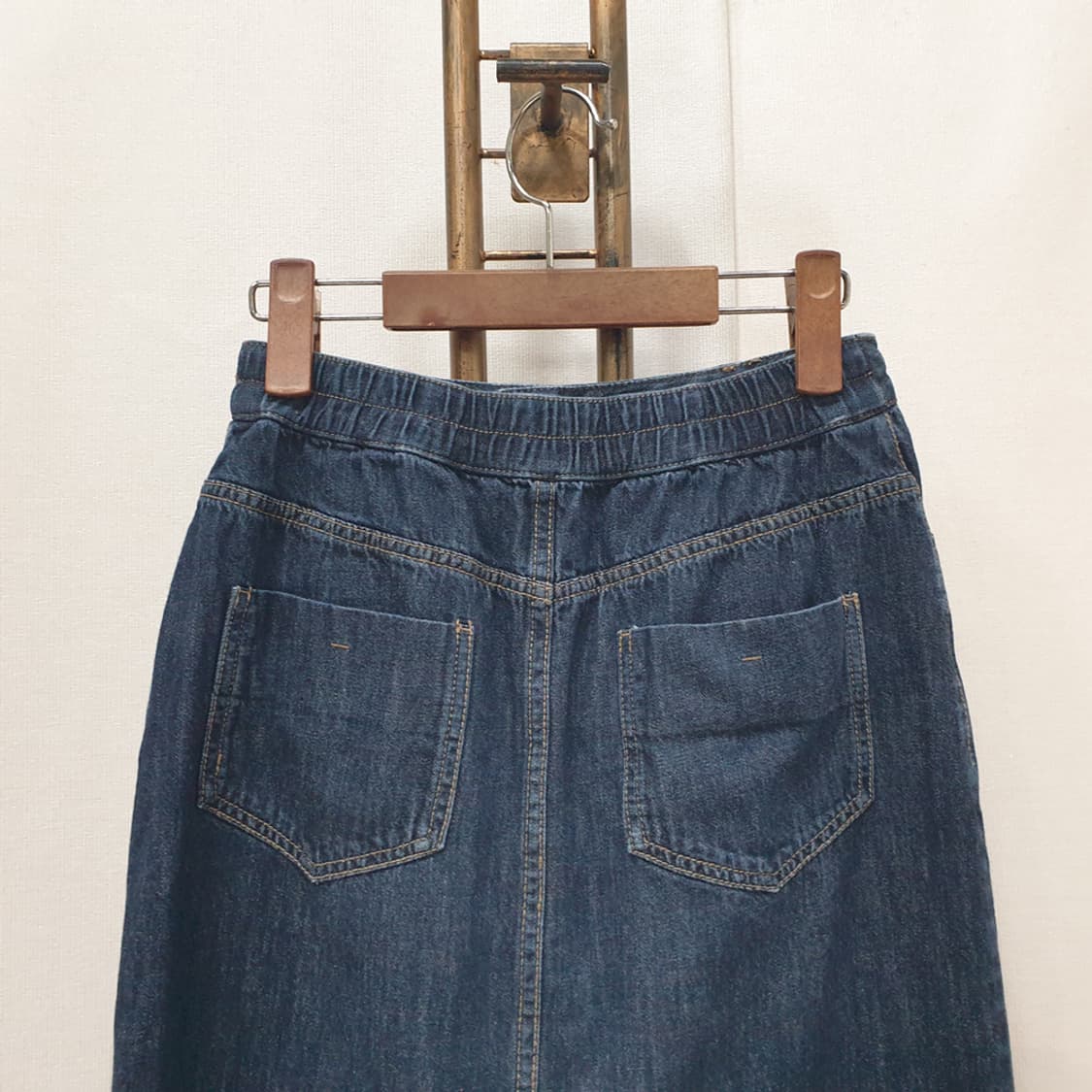 KANGOL 캉골 데님 스커트 M(26) 상품이미지6