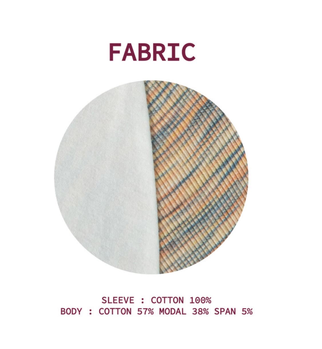 🍀민지에나 클로버 티셔츠 - 오렌지 컬러🐈 상품이미지4