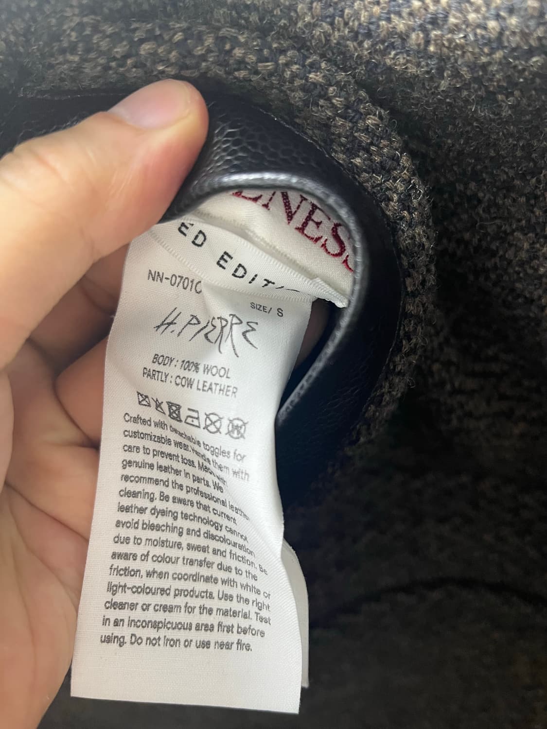 Niceness 나이스네스  h.pierre S사이즈 상품이미지7