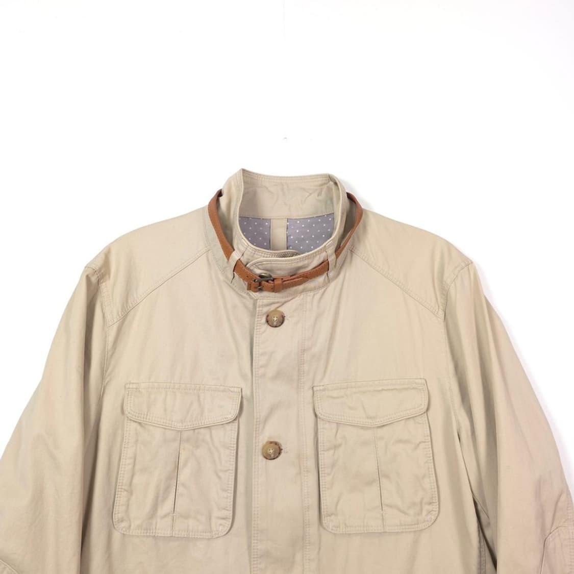 마시모두띠 베이지 사파리 필드 자켓 상품이미지3