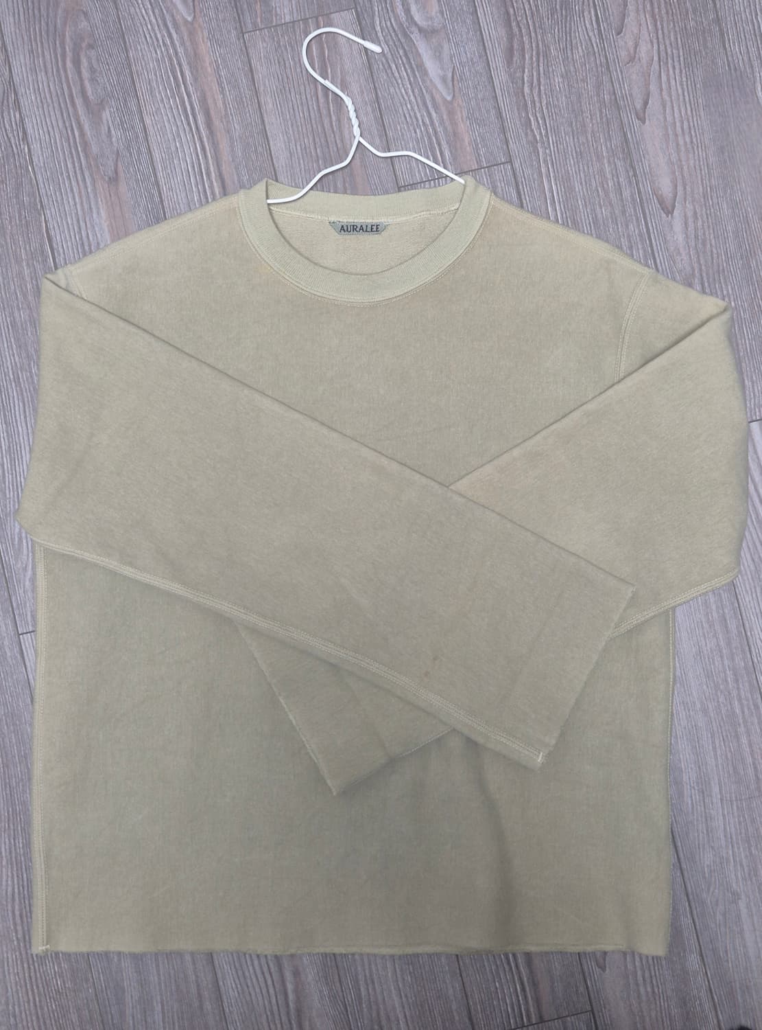 오라리 컷오프 스웻셔츠 상품이미지1