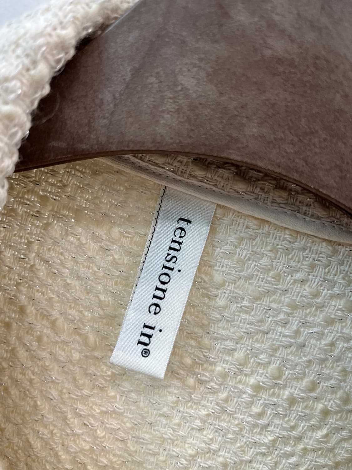 여) 텐시오네 인 이태리 트위드 자켓  상품이미지5