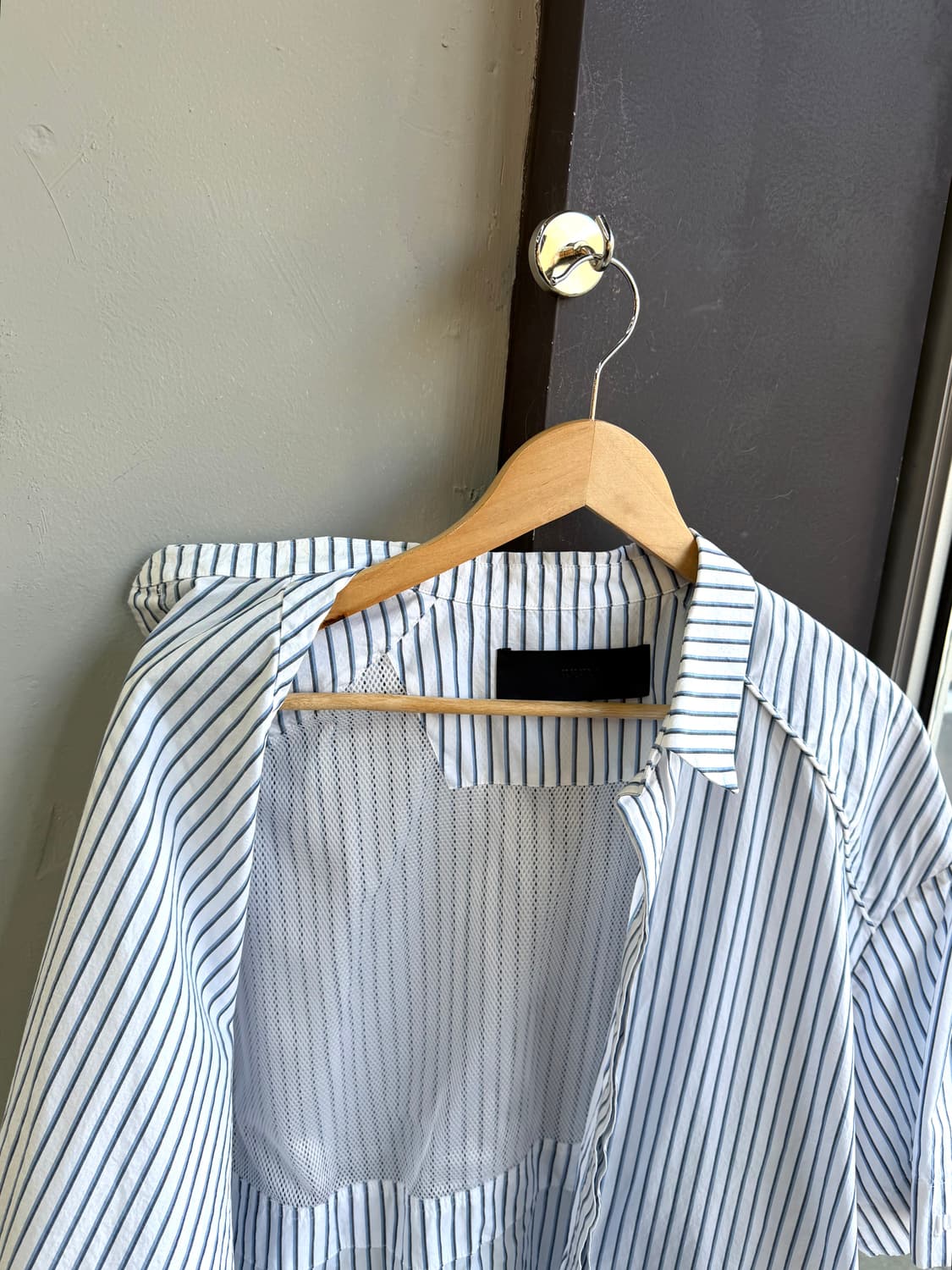 48(104)/ 준지 19-20S/S 스트라이프 셔츠 반팔 상품이미지5