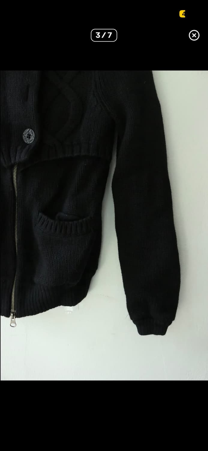 오클리 니트 집업 (단추 빠진것 수선) 상품이미지3