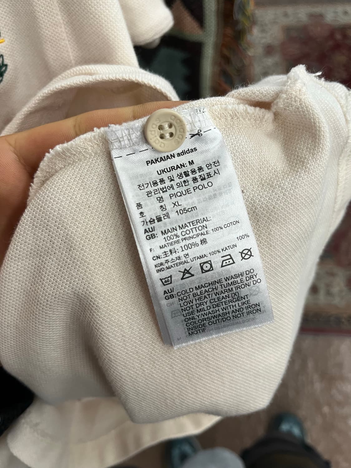 아디다스 오리지널 클럽 폴로 반팔 티셔츠 #csz854 상품이미지5