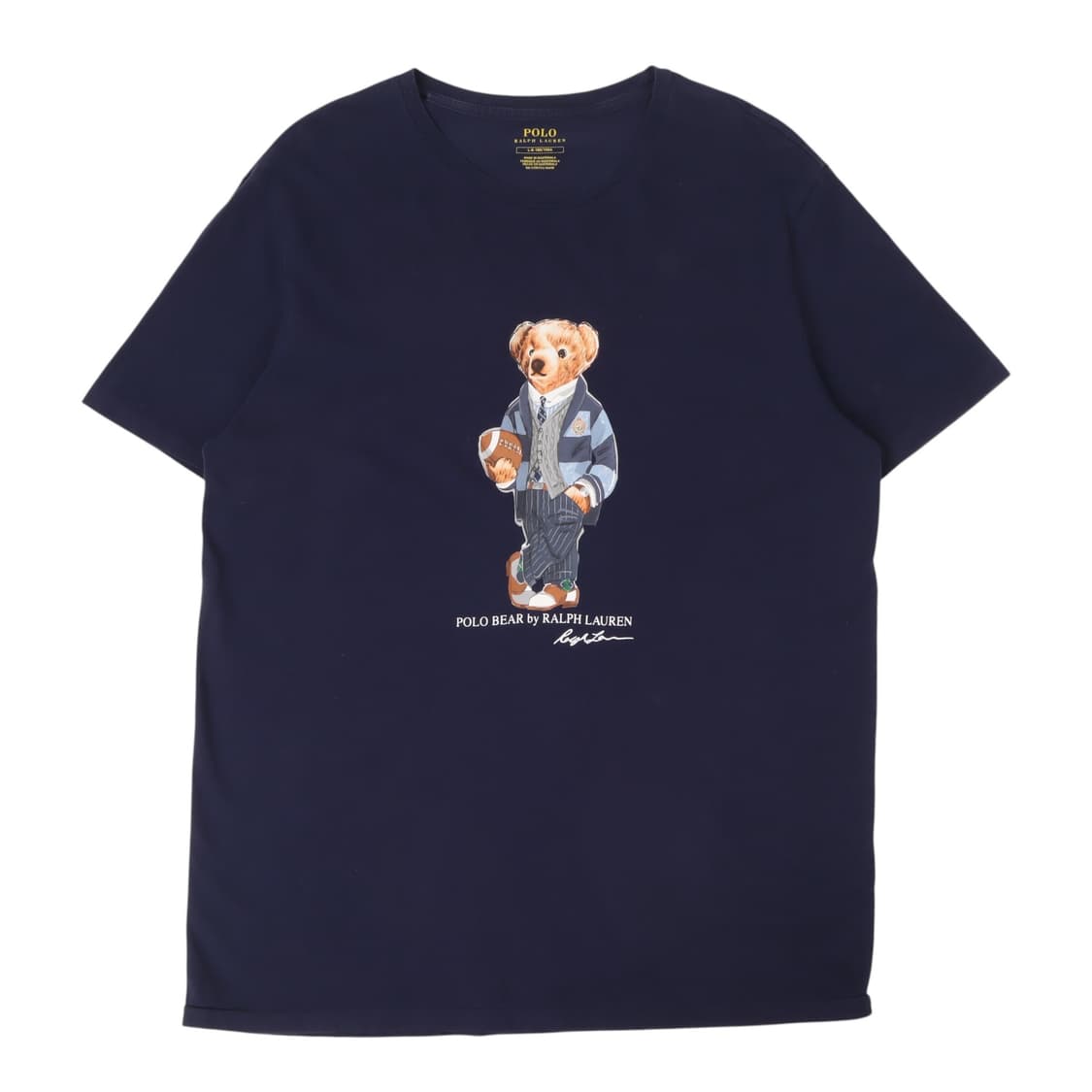 폴로 랄프로렌 네이비 폴로베어 하프 티셔츠 상품이미지1