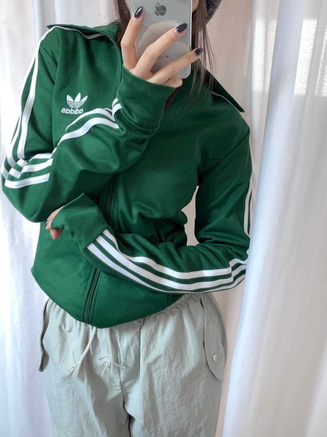 Adidas 아디다스 그린 파이어버드 트랙탑 상품이미지7