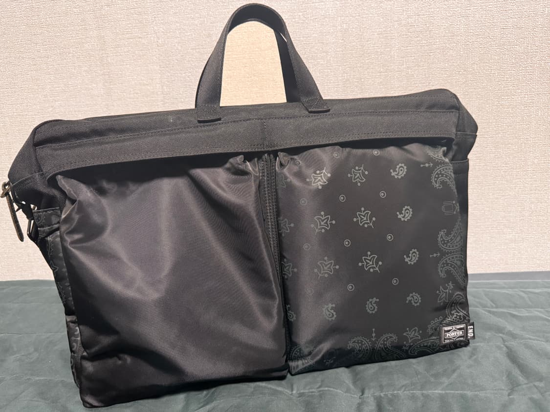 요시다 포터 x end. 콜라보 더플백 상품이미지1