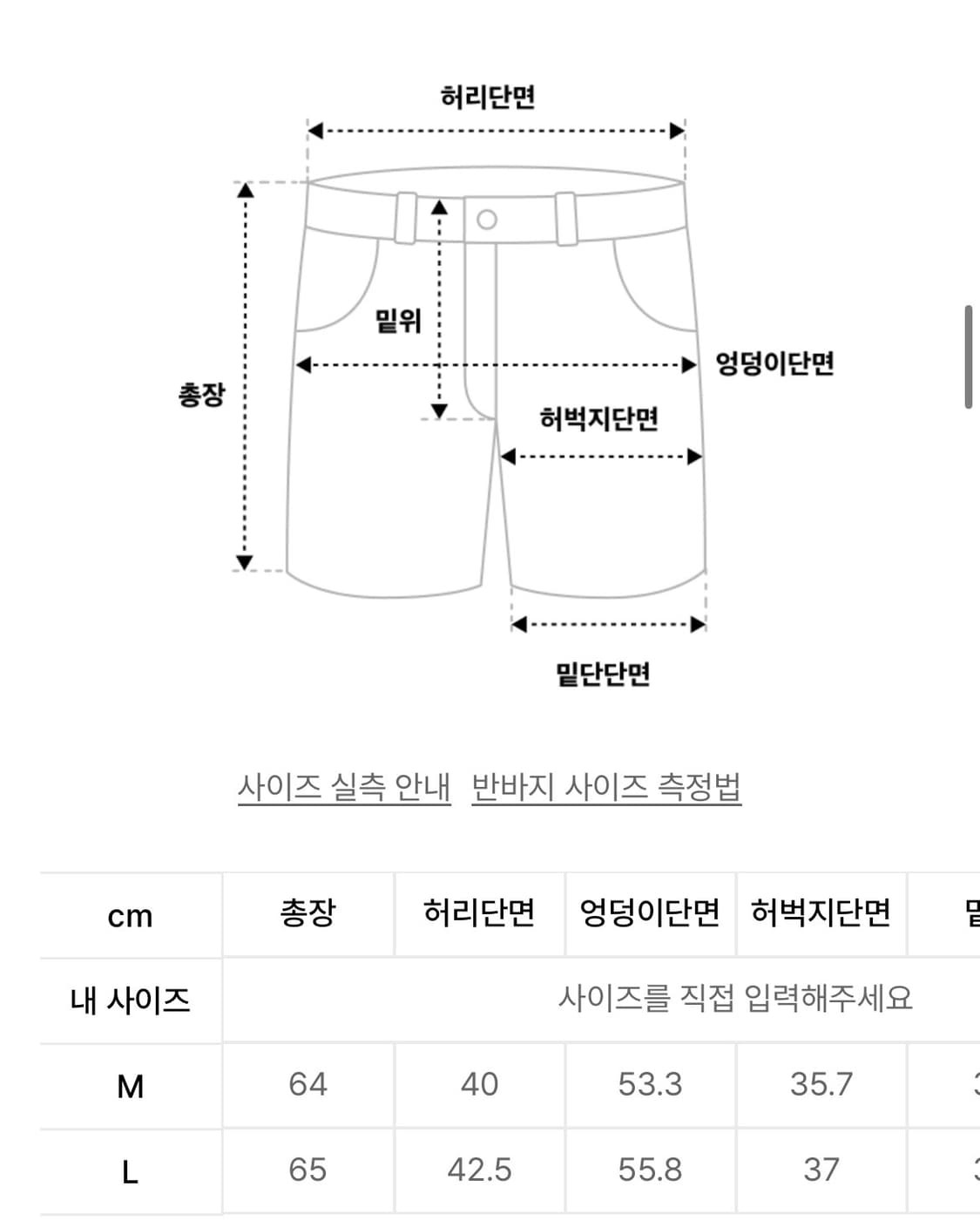 코드그라피 사선 포켓 버뮤다 카고 쇼츠_블랙 상품이미지2
