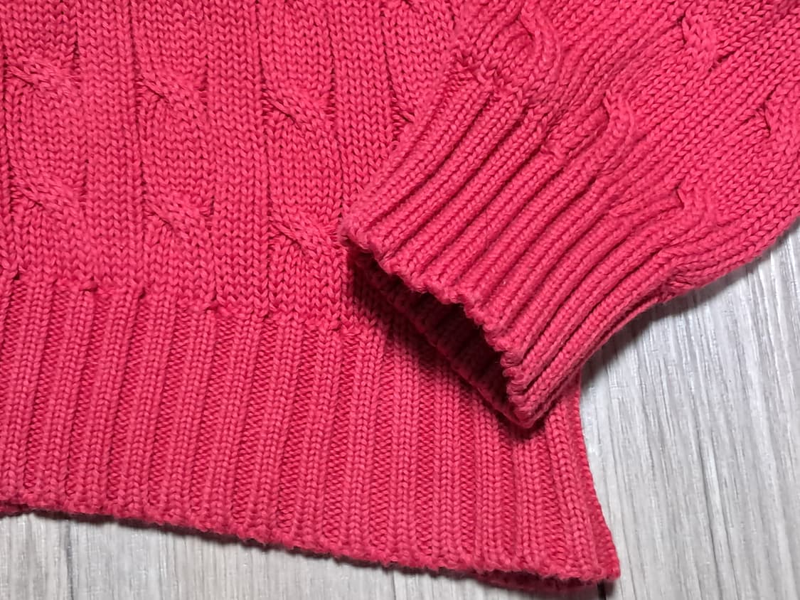 폴로랄프로렌 꽈배기 니트티 여성L 상품이미지9